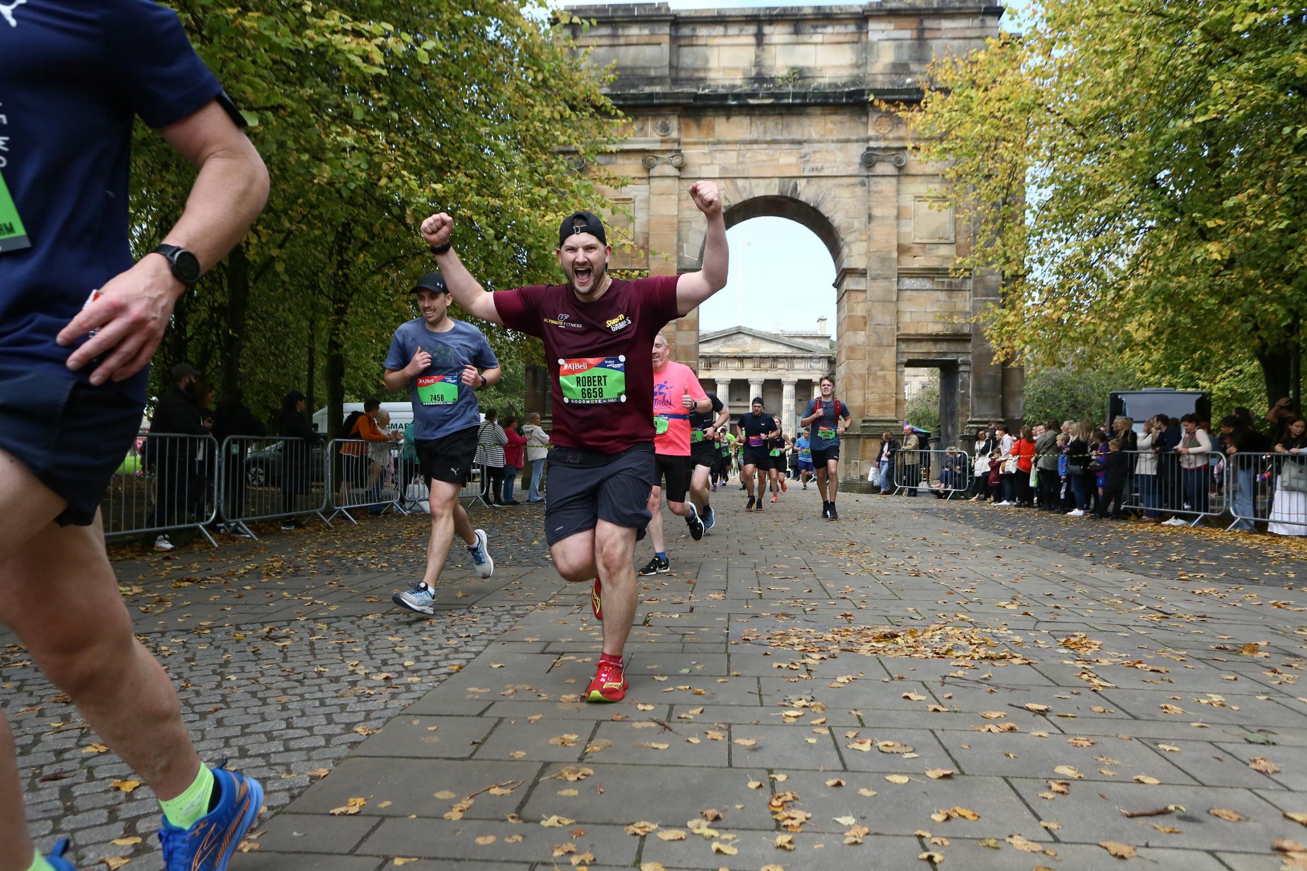 Glasgow Half Marathon 2023 - In the last 300m!